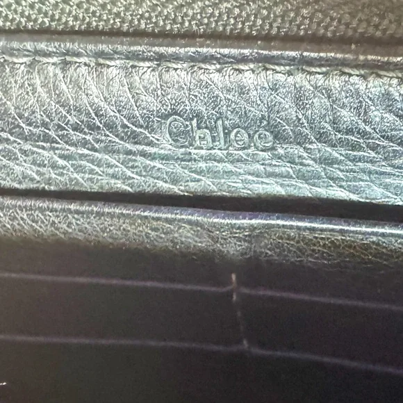 Chloé Paddington Zip Wallet in Black Leather Vintage Collector’s Piece - Picture 10 of 12